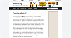 Desktop Screenshot of batterie.org