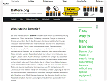 Tablet Screenshot of batterie.org