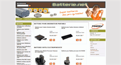 Desktop Screenshot of batterie.net